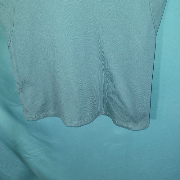 REI Womens Shirt Teal V-Neck Sleeveless Top Size S - Picture 11 of 11